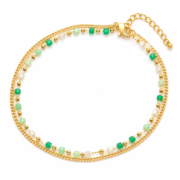 Layered Double Anklets