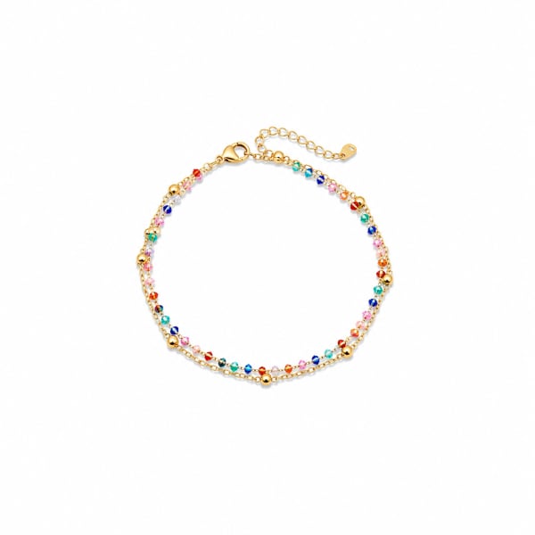 Twin Layer Anklets