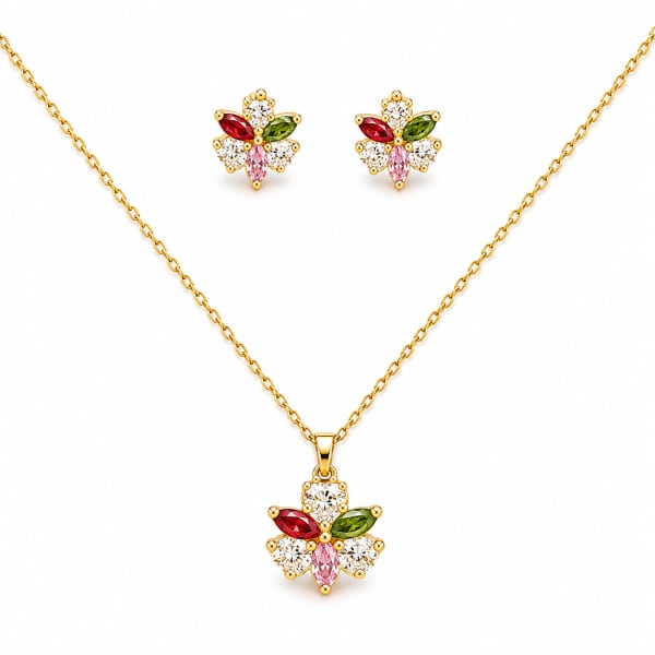 2Piece Multi Gold Set