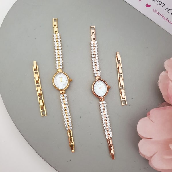 MEIBIN GOLD STONE WATCH