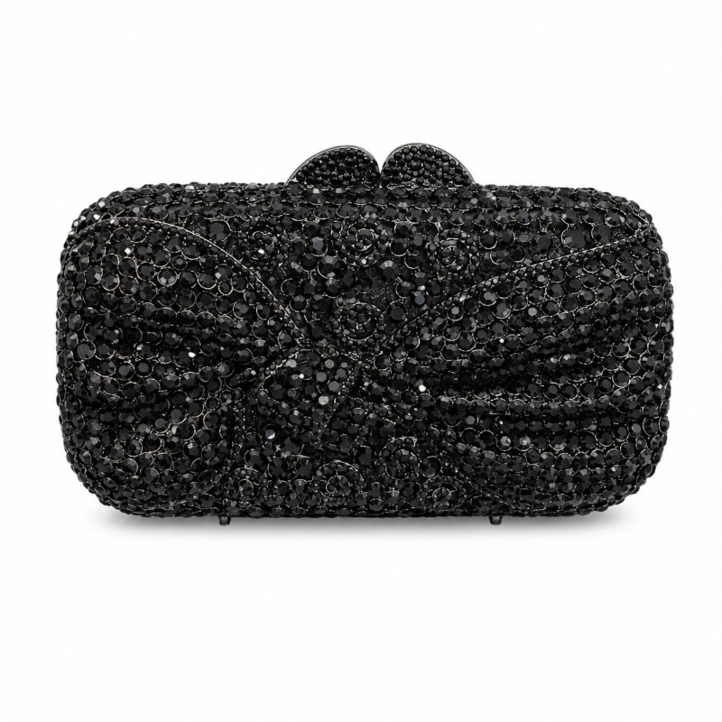 Black Stone Clutch