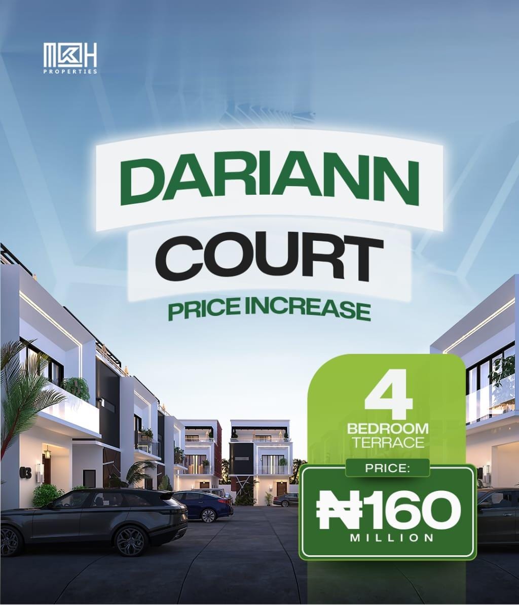Buy 4-Bedroom Smart Home in Lekki Lagos | Dariann Court by MKH Properties