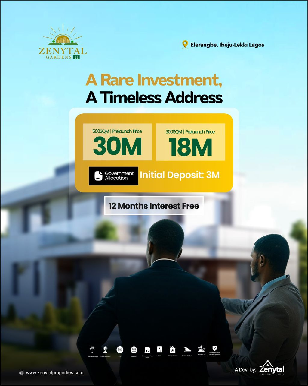 Zenytal Gardens Phase II — Plots of Land For Sale in Elerangbe, Ibeju-Lekki, Lagos