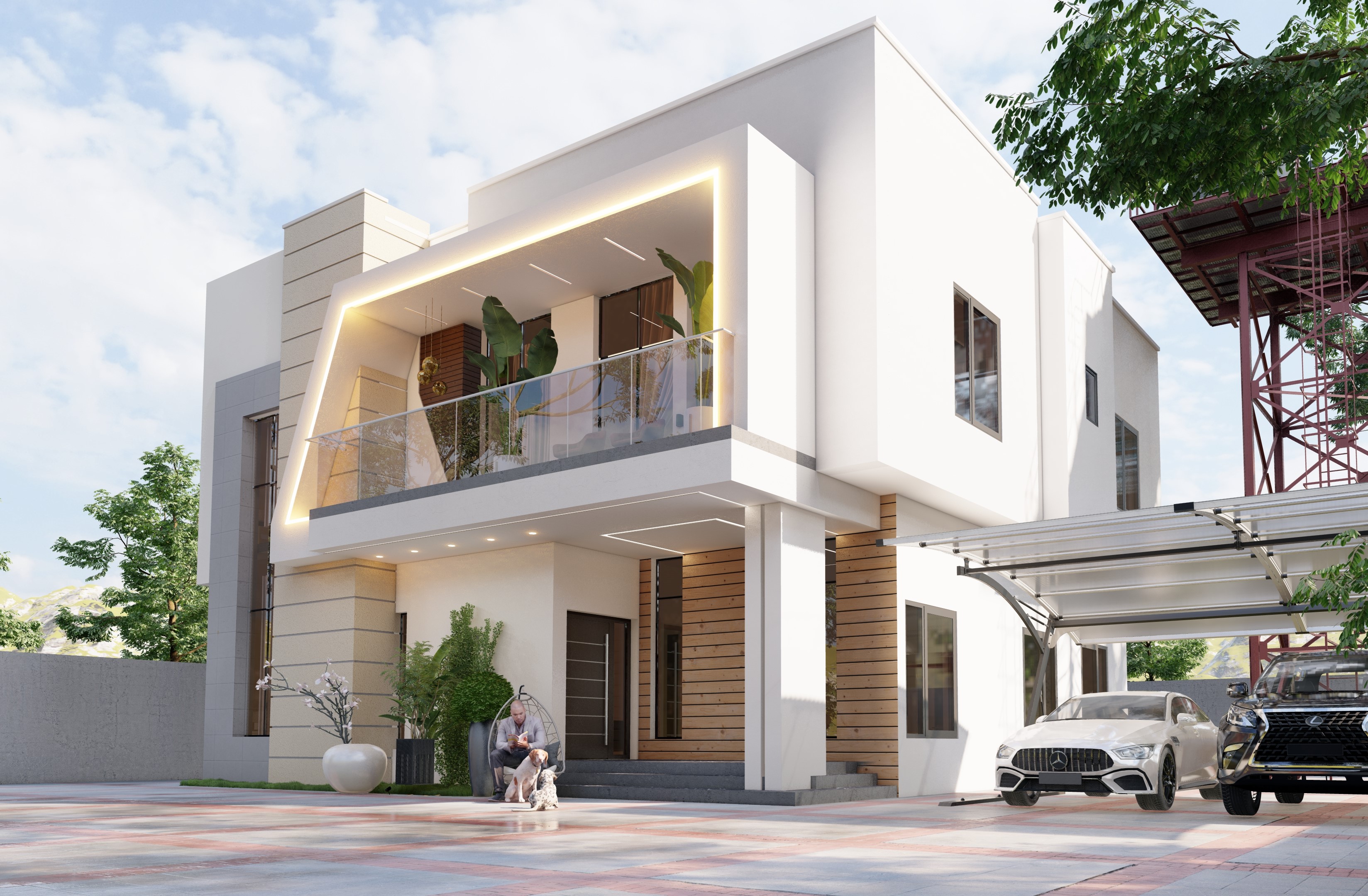 3 BEDROOM TERRACE DUPLEX(PICKET)