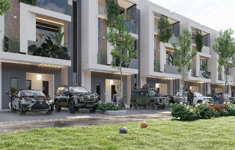 4 BEDROOMS TERRACE DUPLEX(HAUS),