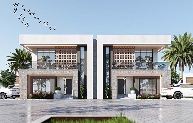 HUTU ABUJA, CADATRAL ZONE E09, SOUTH DISTRICT, FOUR BEDROOM SEMI-DETACHED DUPLEX, 250SQM