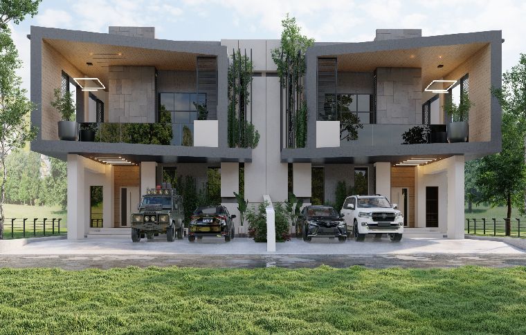 MSHEL HUTU EXCLUSIVE 4 BEDROOM SEMI-DETACHED DUPLEX (STARRY) 250SQM