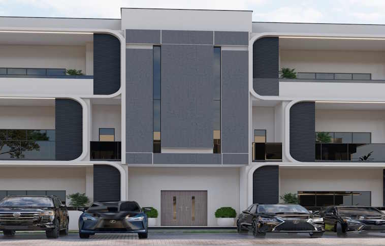 MSHEL HUTU EXCLUSIVE PHASE III 3 BEDROOM BLOCK OF APARTMENT 1000SQM G1 NOBLE CREST STREET