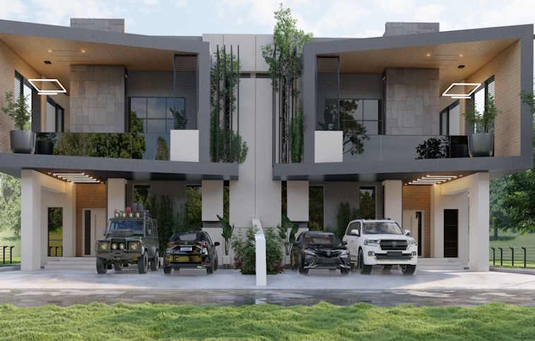 MSHEL HUTU EXCLUSIVE PHASE III 4 BEDROOM SEMI DETACHED(STARRY) 250SQM D386 WILLOW STREET