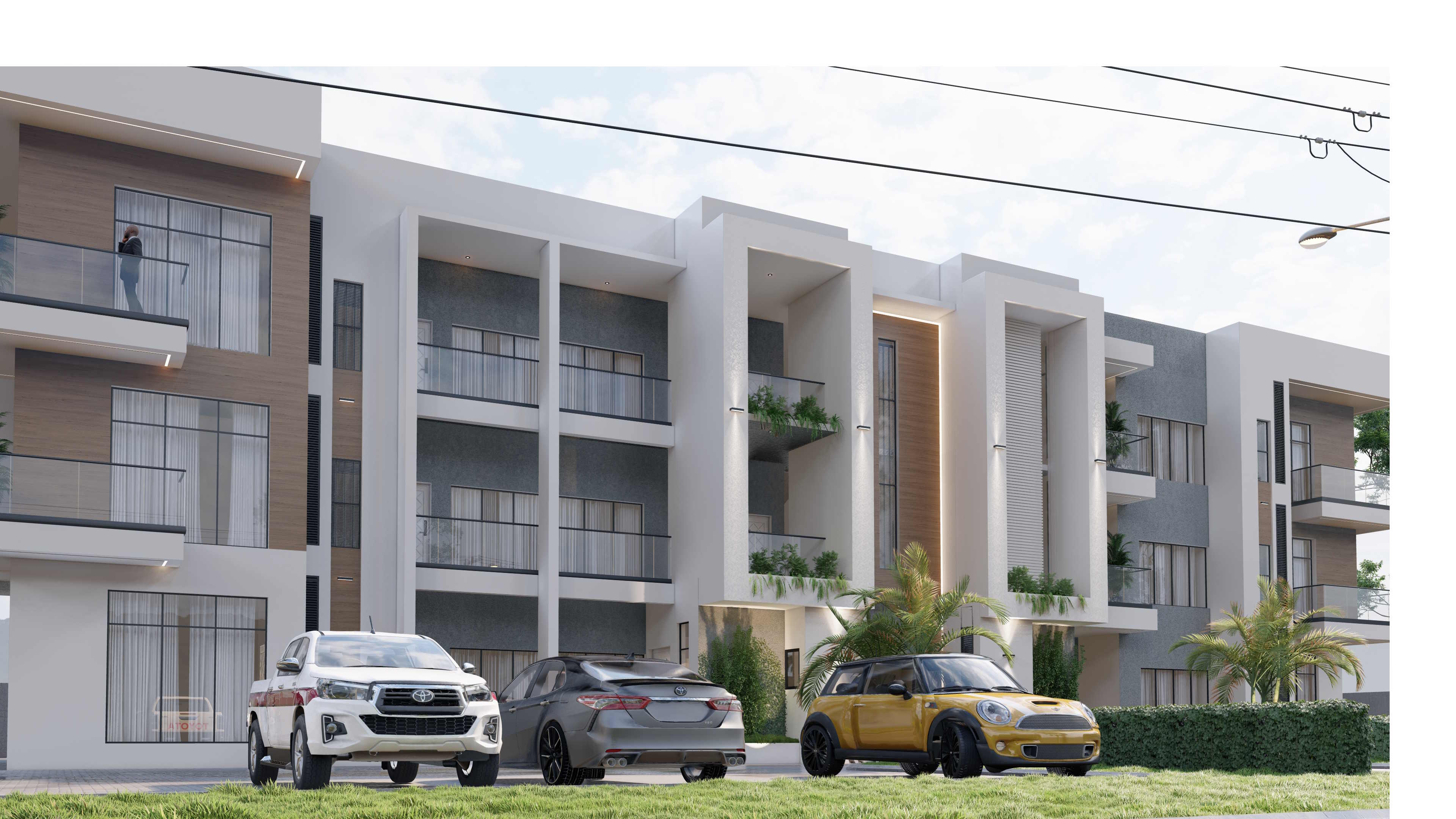 MSHEL PRIME RESIDENCE, IDU PLOT NO. 76 CADASTRAL ZONE E04 GOUSA, NEAR TRAIN STATION 1 BEDROOM APARTMENT FIRST FLOOR - LEFT WING C10E DR. INNOCENT ONAH STREET