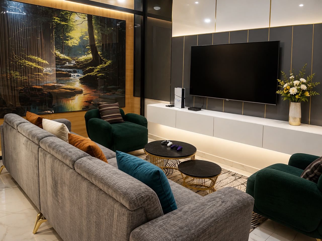 Luxury 3 Bedroom Service Apartment