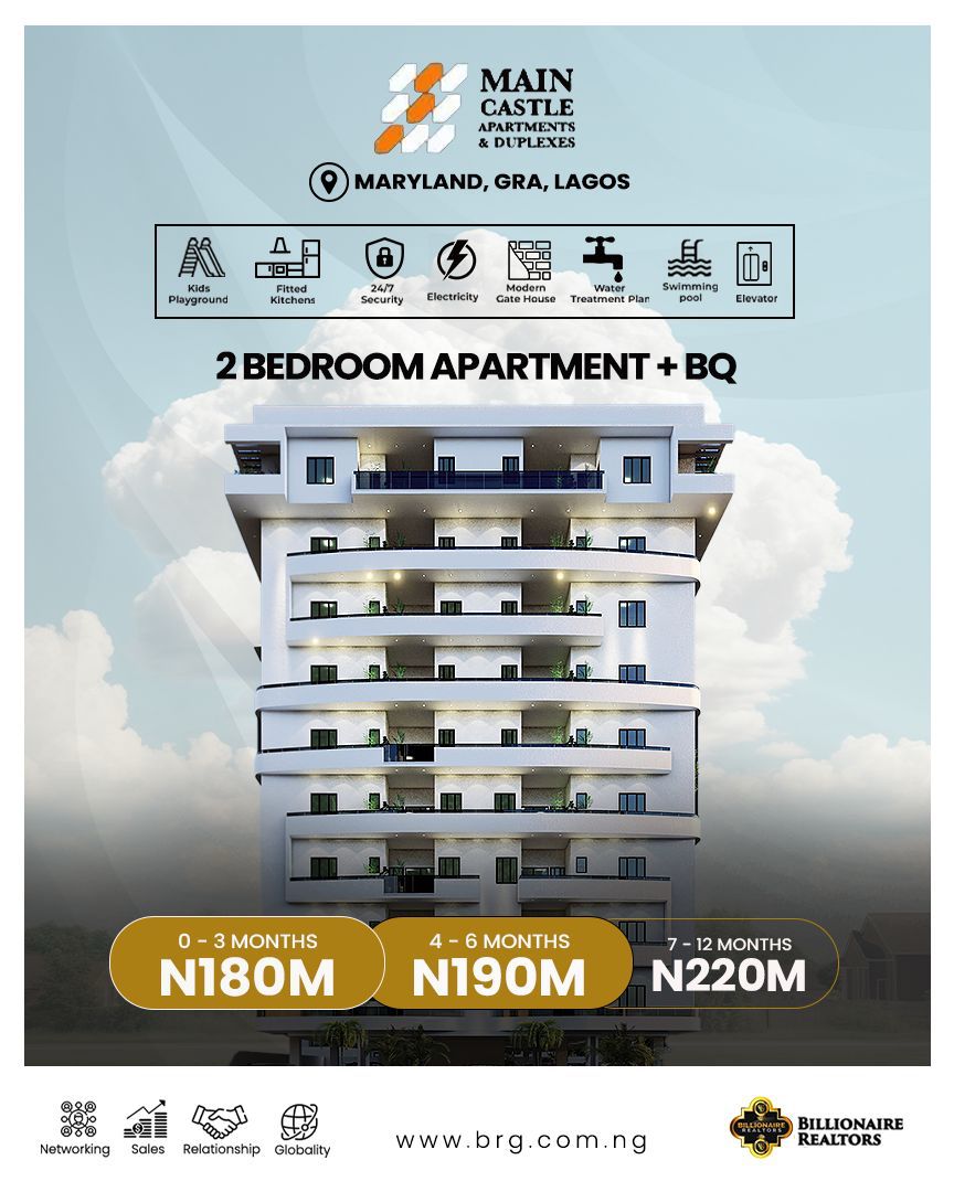 Main Castle Apartment, Maryland GRA – Luxury Redefined