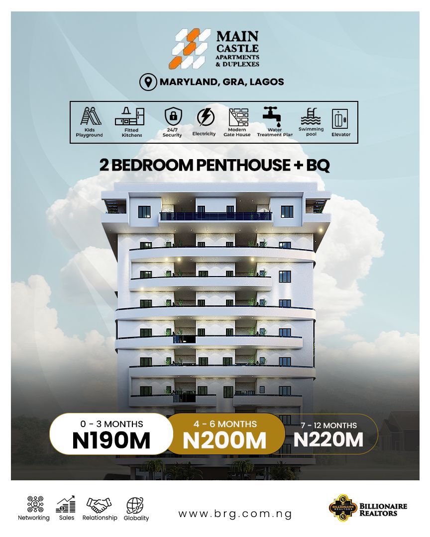 Main Castle Apartment, Maryland GRA – Luxury Redefined