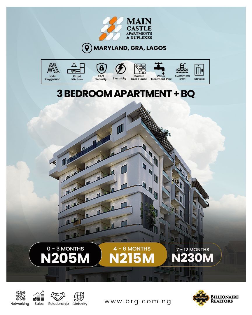 Main Castle Apartment, Maryland GRA – Luxury Redefined
