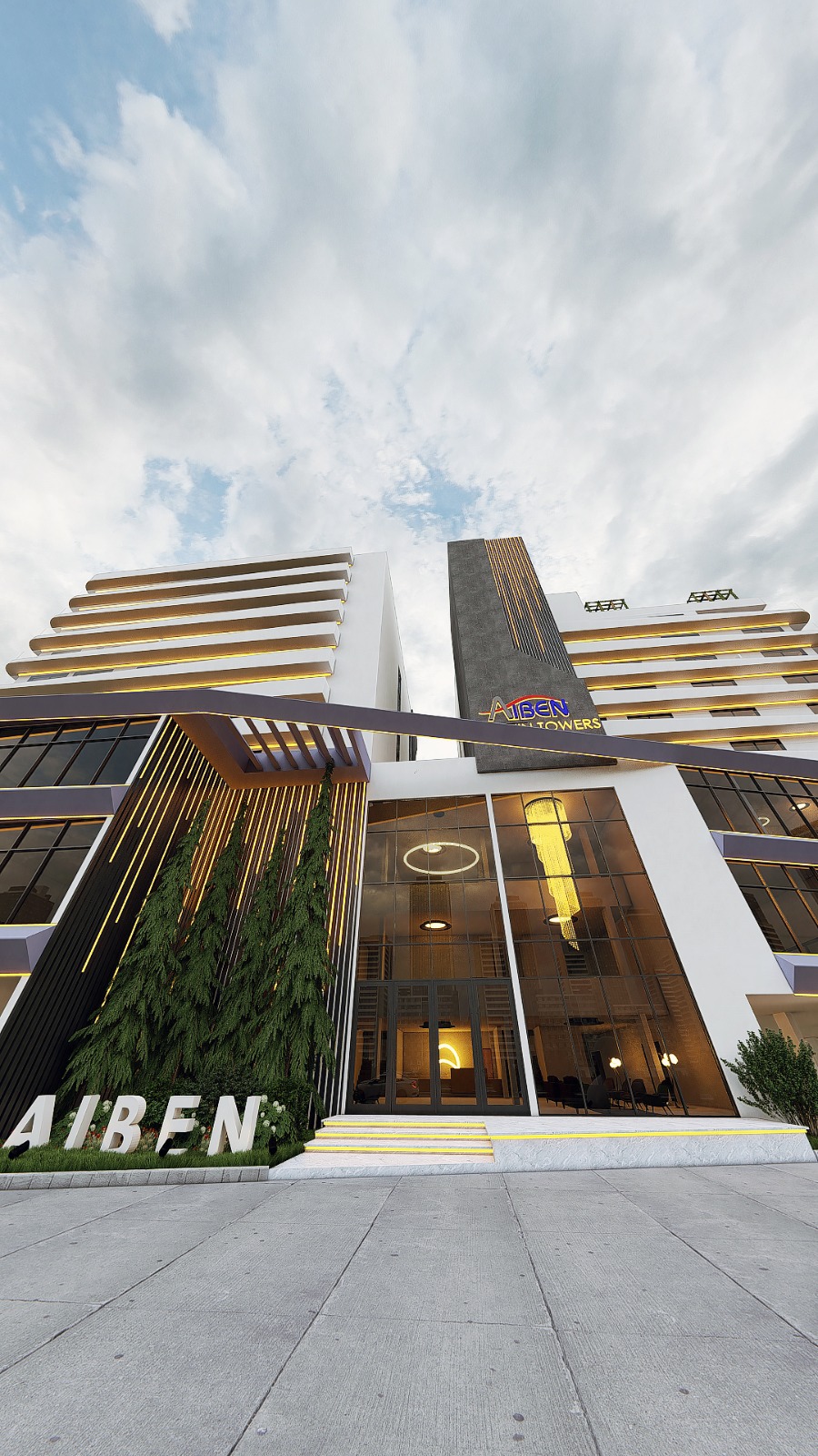 AIBEN Twin Tower Guzape Main