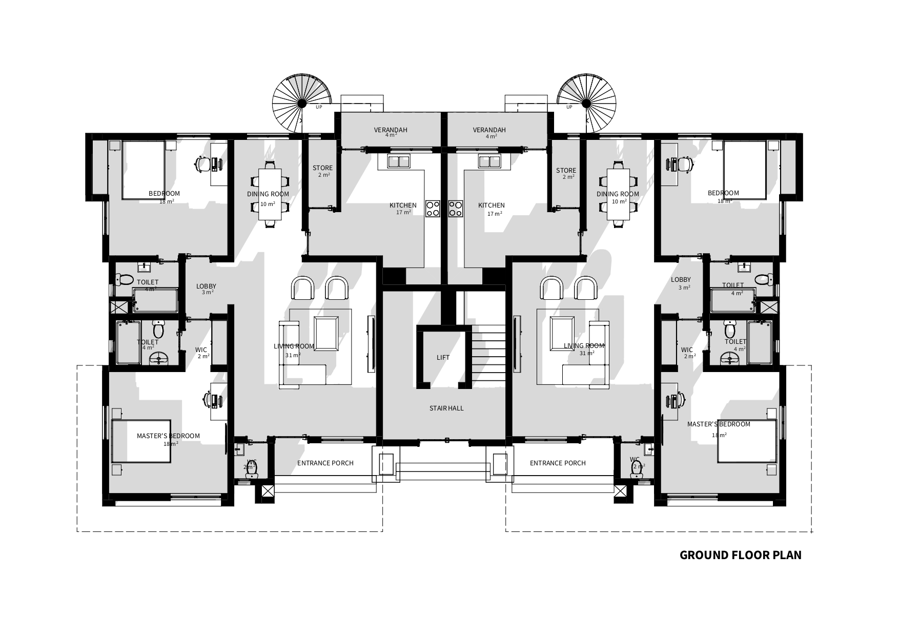 2 BEDROOM BLOCK OF APARTMENT - image 3
