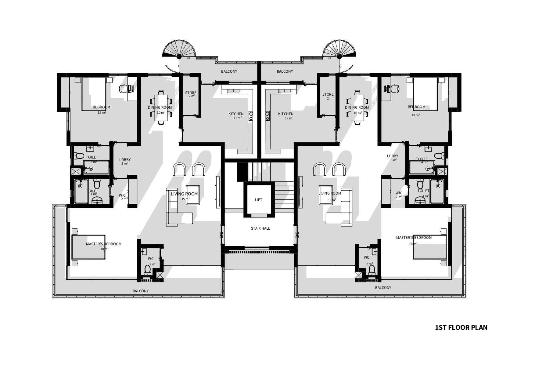 2 BEDROOM BLOCK OF APARTMENT - image 4
