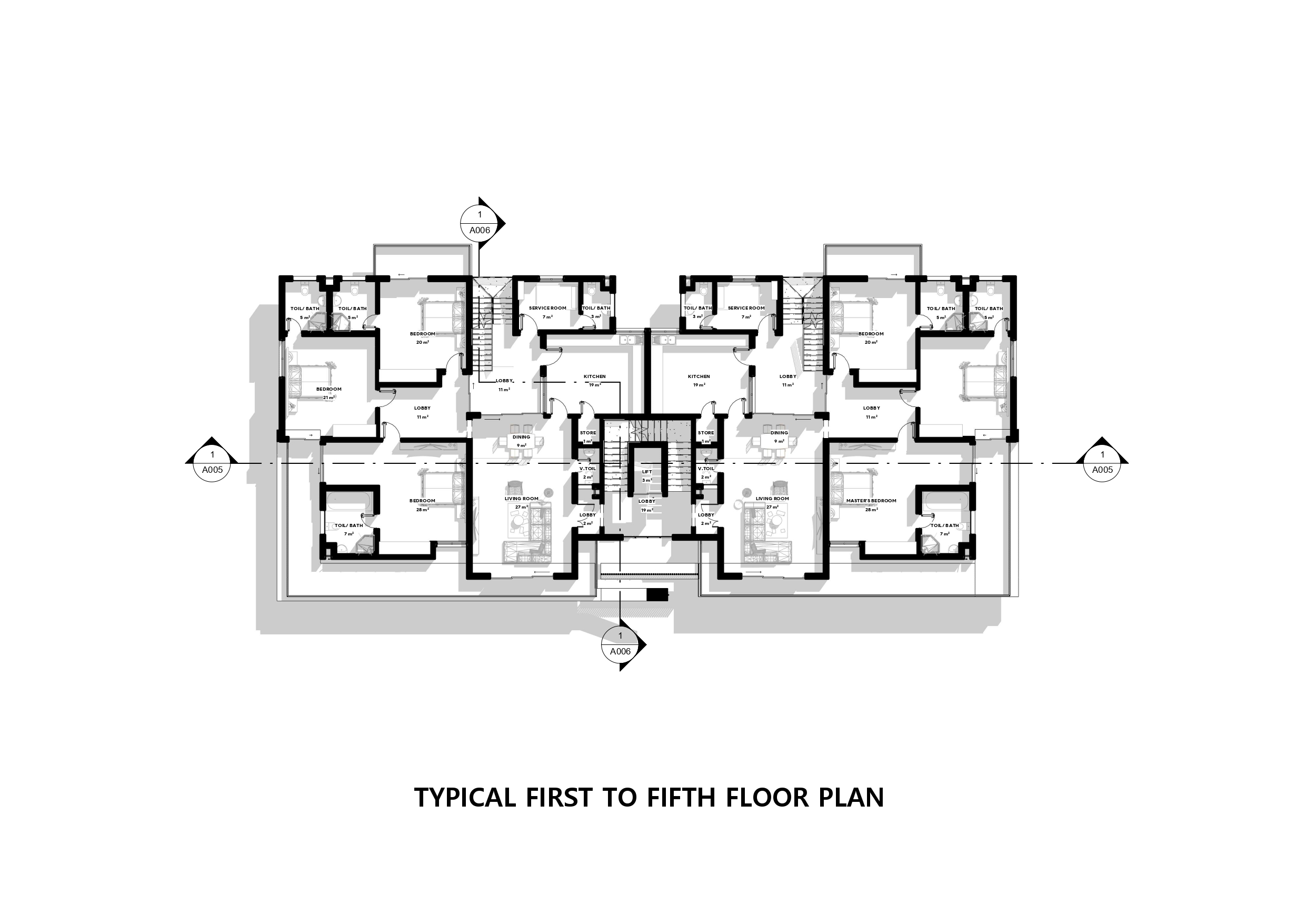 3 BEDROOM APARTMENT - THE SIGNATURE RESIDENCE BY MSHEL HOMES - image 5