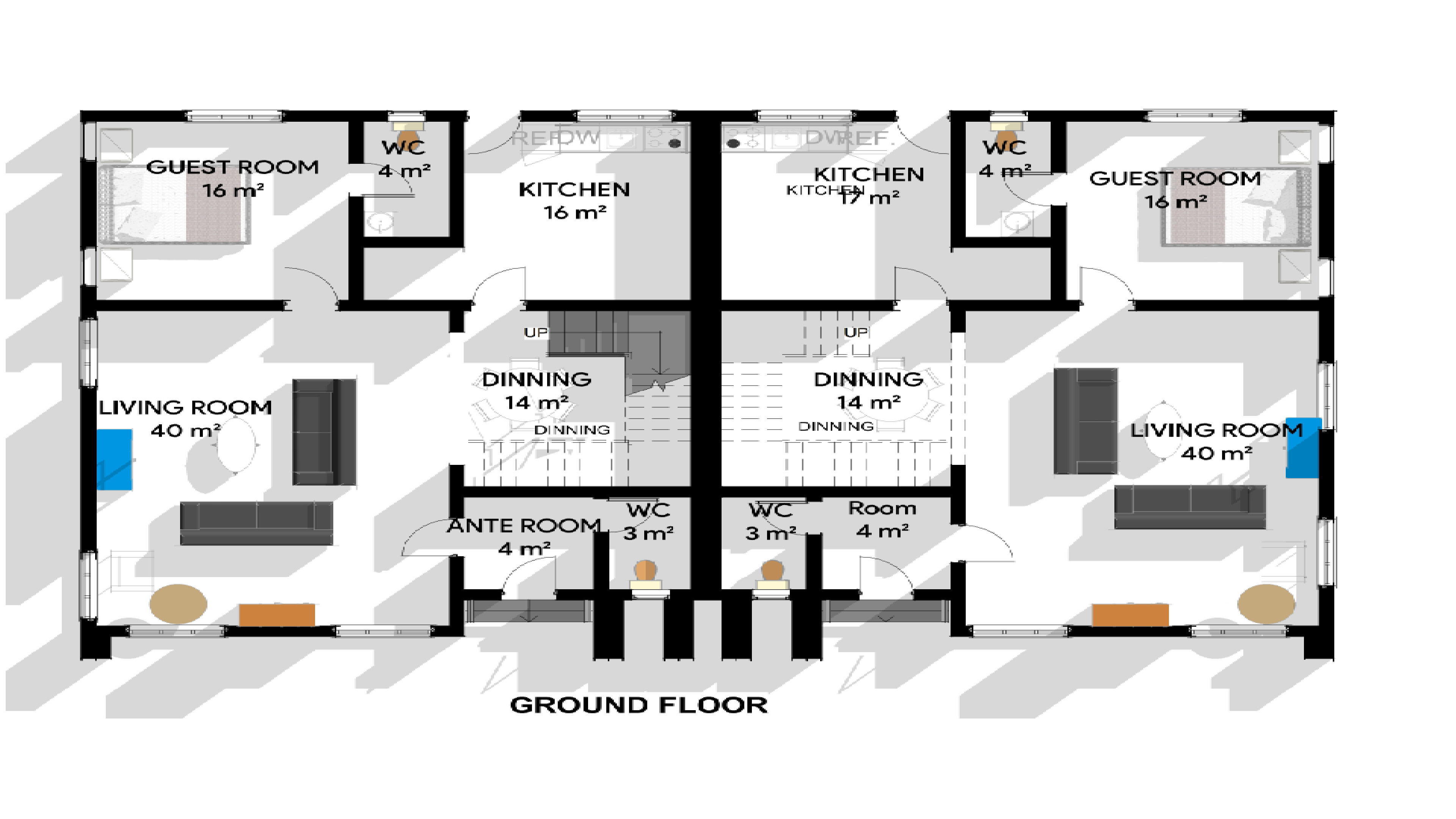 HUTU ABUJA, CADATRAL ZONE E09, SOUTH DISTRICT, FOUR BEDROOM SEMI-DETACHED DUPLEX, 250SQM - image 2