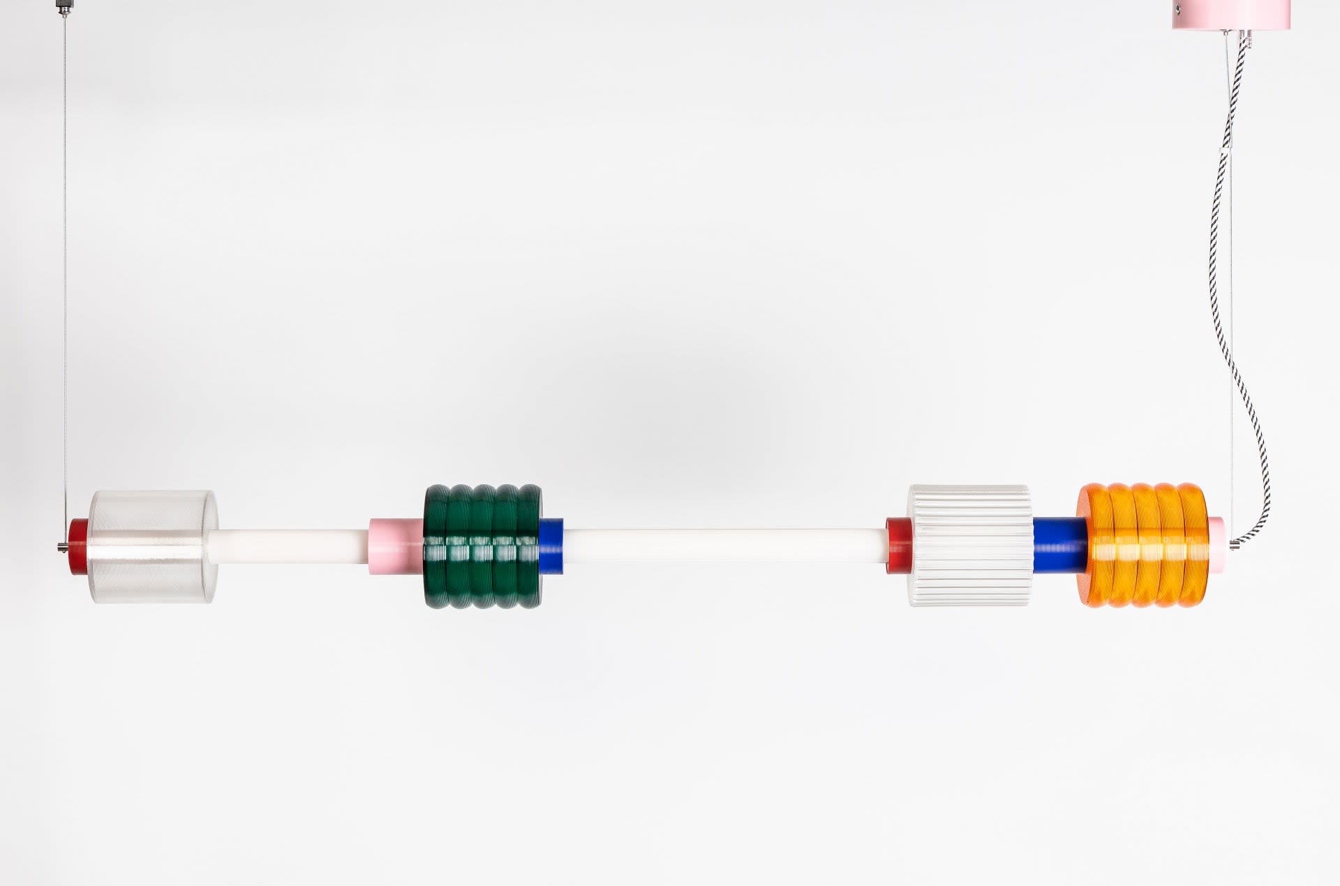 Lamp Charms #1 — 3D-printed pendant lamp by KLAVO, photo 3