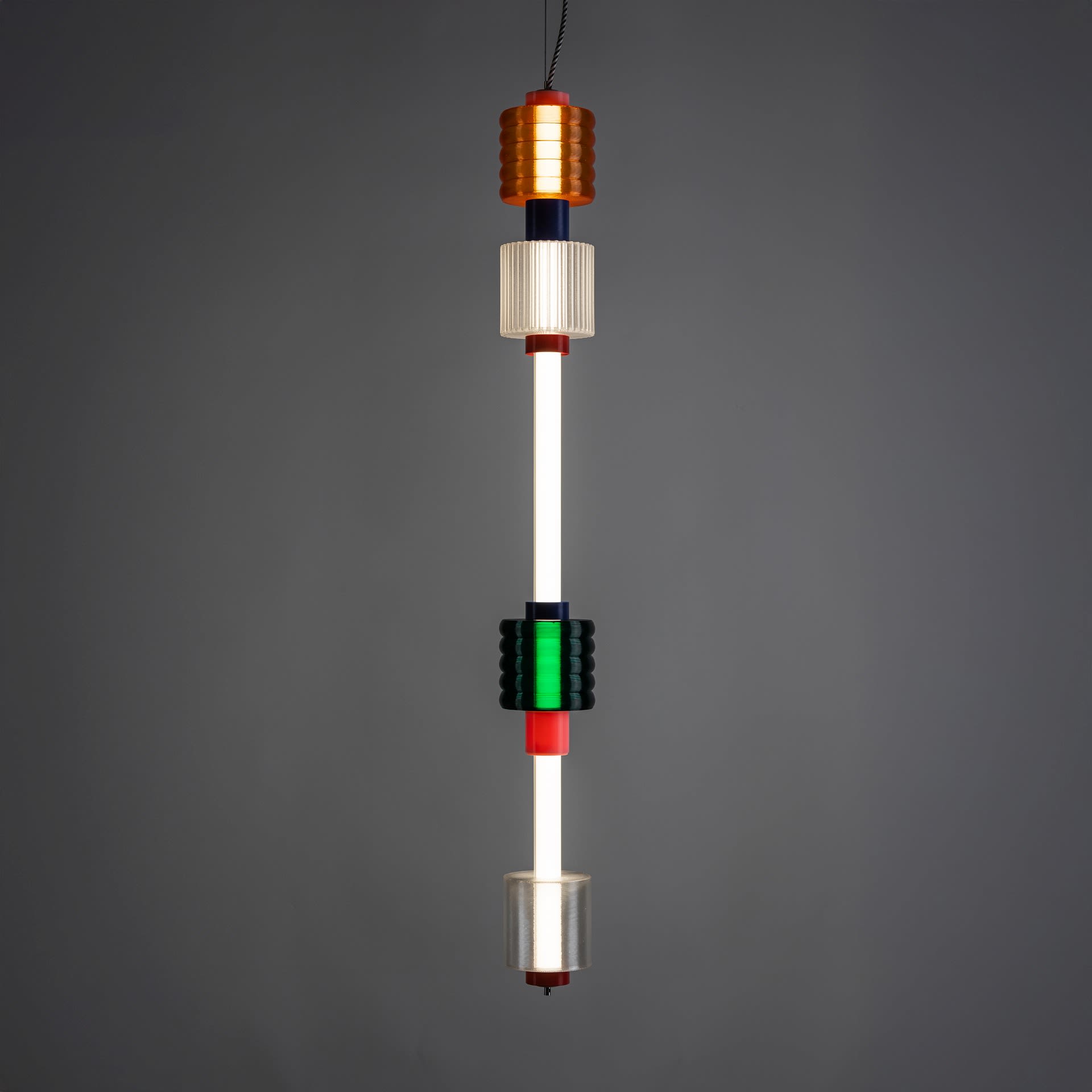 Lamp Charms #1 — 3D-printed pendant lamp by KLAVO, photo 2