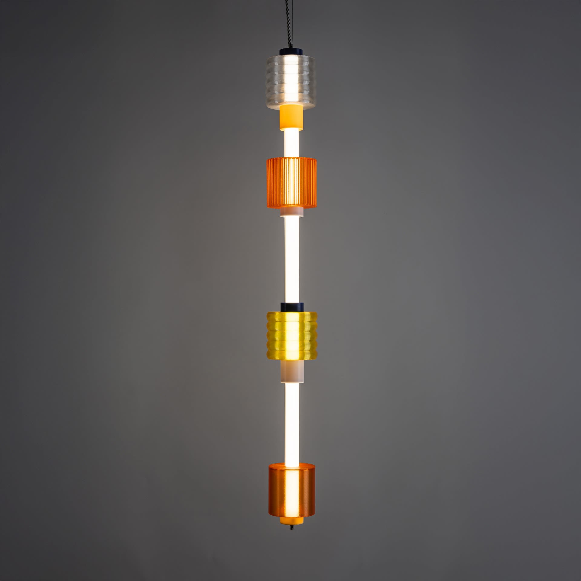 Lamp Charms #2 — 3D-printed pendant lamp by KLAVO, photo 2