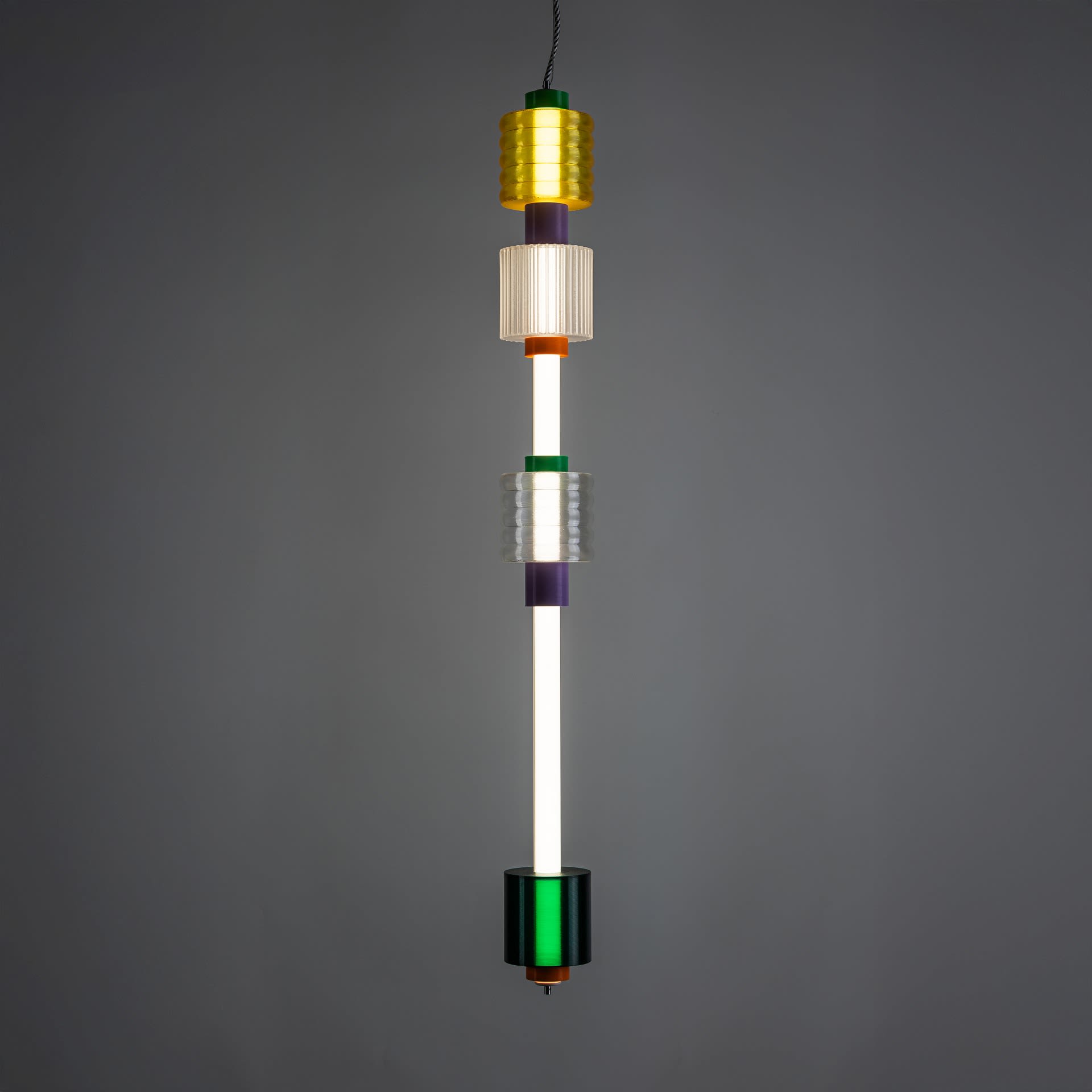 Lamp Charms #3 — 3D-printed pendant lamp by KLAVO, photo 2