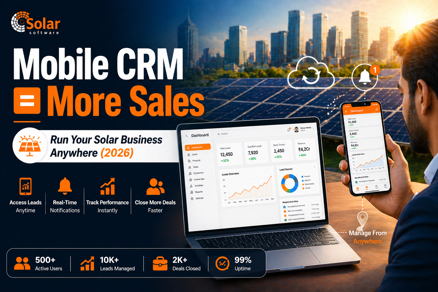 Why Your Solar Business Needs a Mobile-Ready CRM