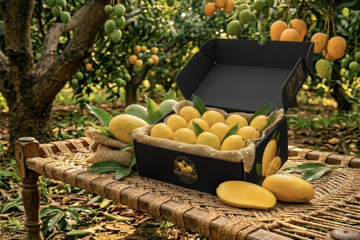 Dasheri Premium Mango Box — 12 Pieces