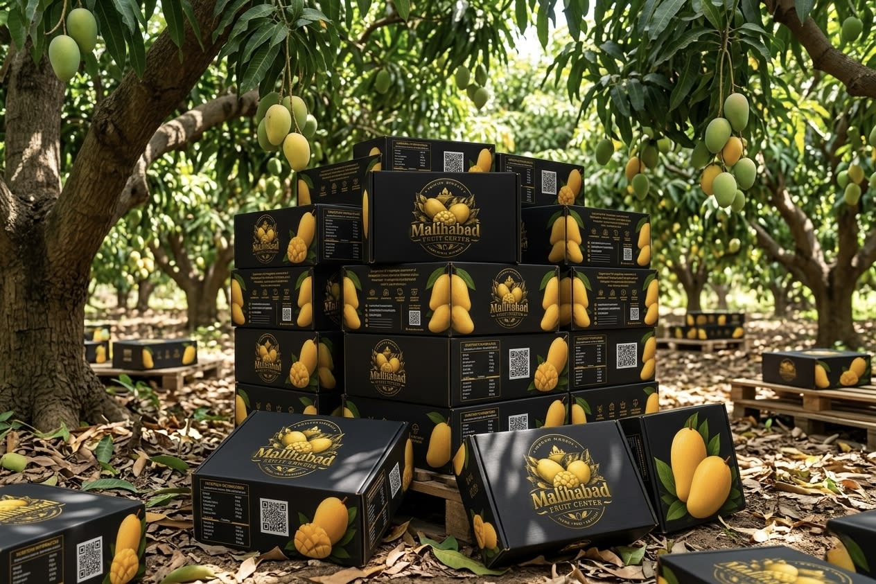 Chausa Premium Mango Box — 12 Pieces