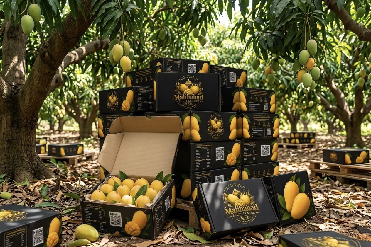 Dasheri Premium Mango Box — 12 Pieces