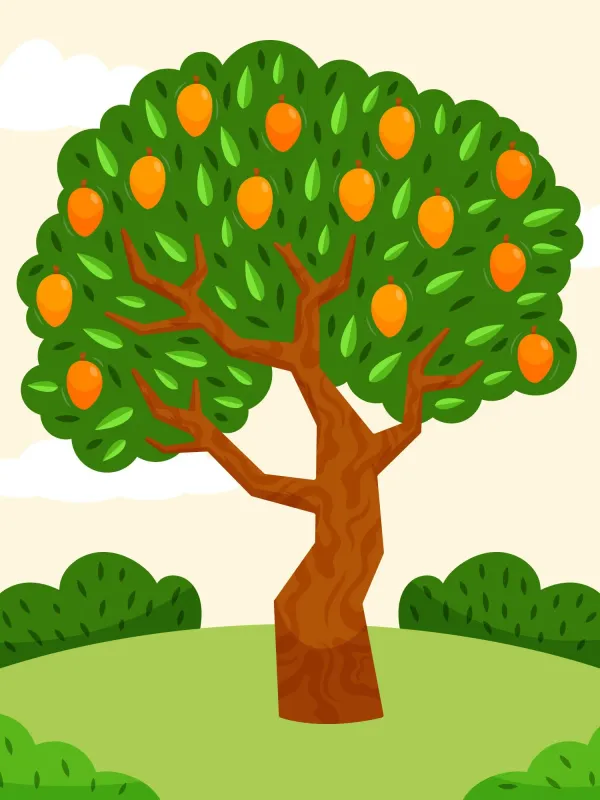 The Mango Tree in Nana's Courtyard