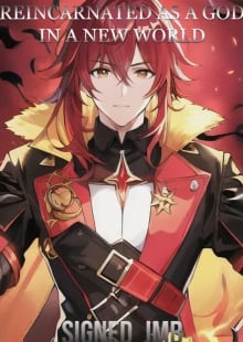 Cover of Reincarnated as a god in a new world