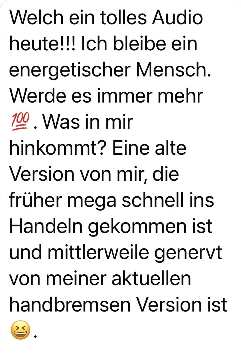 Testimonial image displaying high satisfaction rating and detailed praise