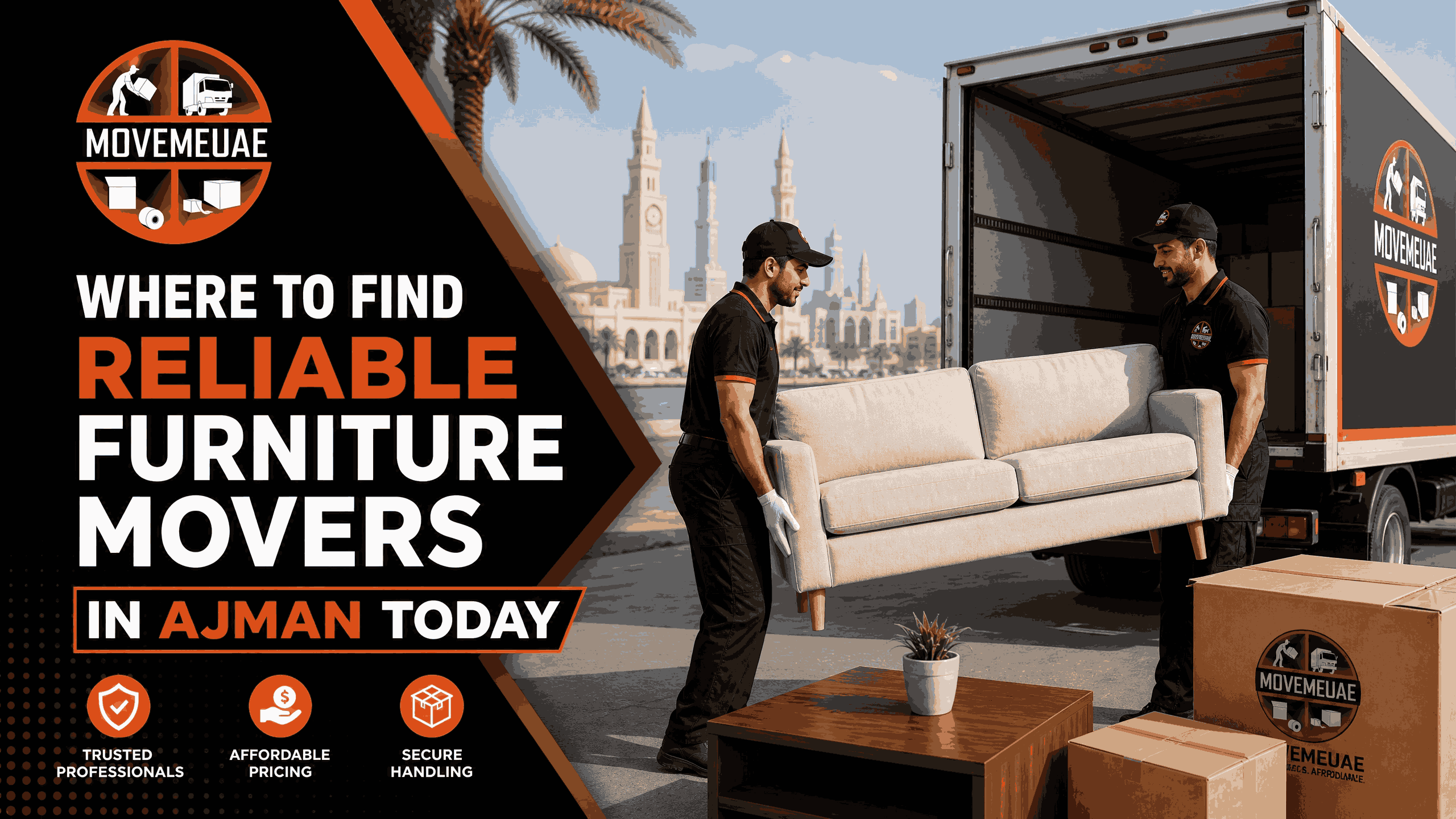 Where to find reliable Furniture Movers in Ajman today
