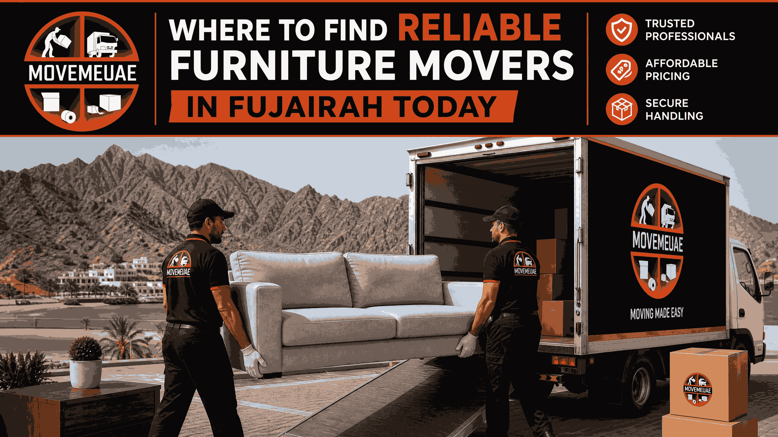 Where to find reliable Furniture Movers in Fujairah today