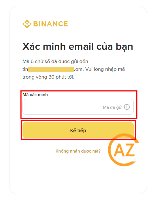 Xác minh email