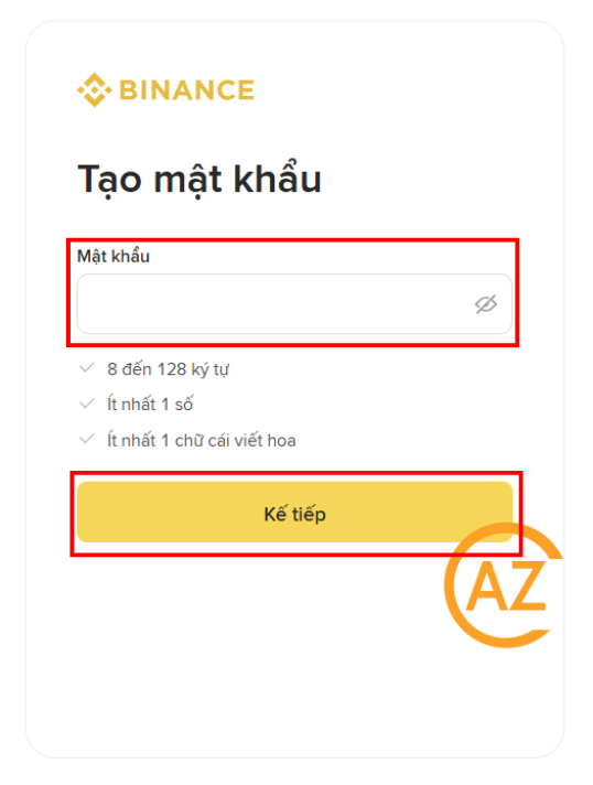 Đặt mật khẩu