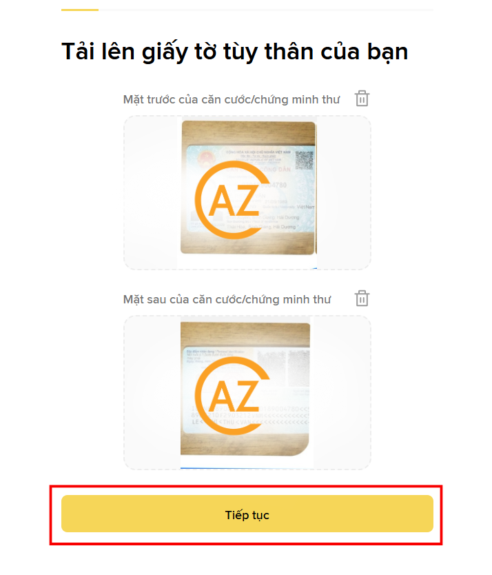 Chụp ảnh giấy tờ