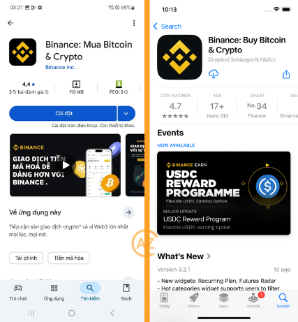 Tải App Binance