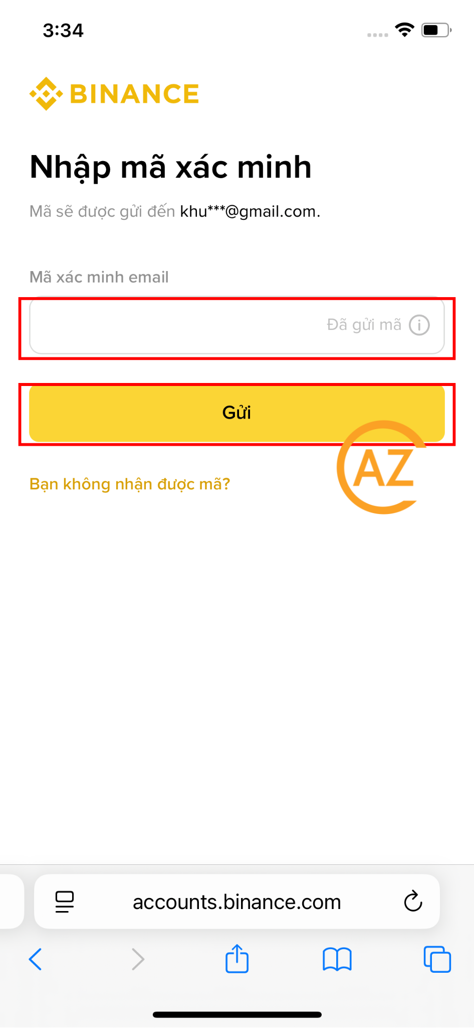 Xác minh email