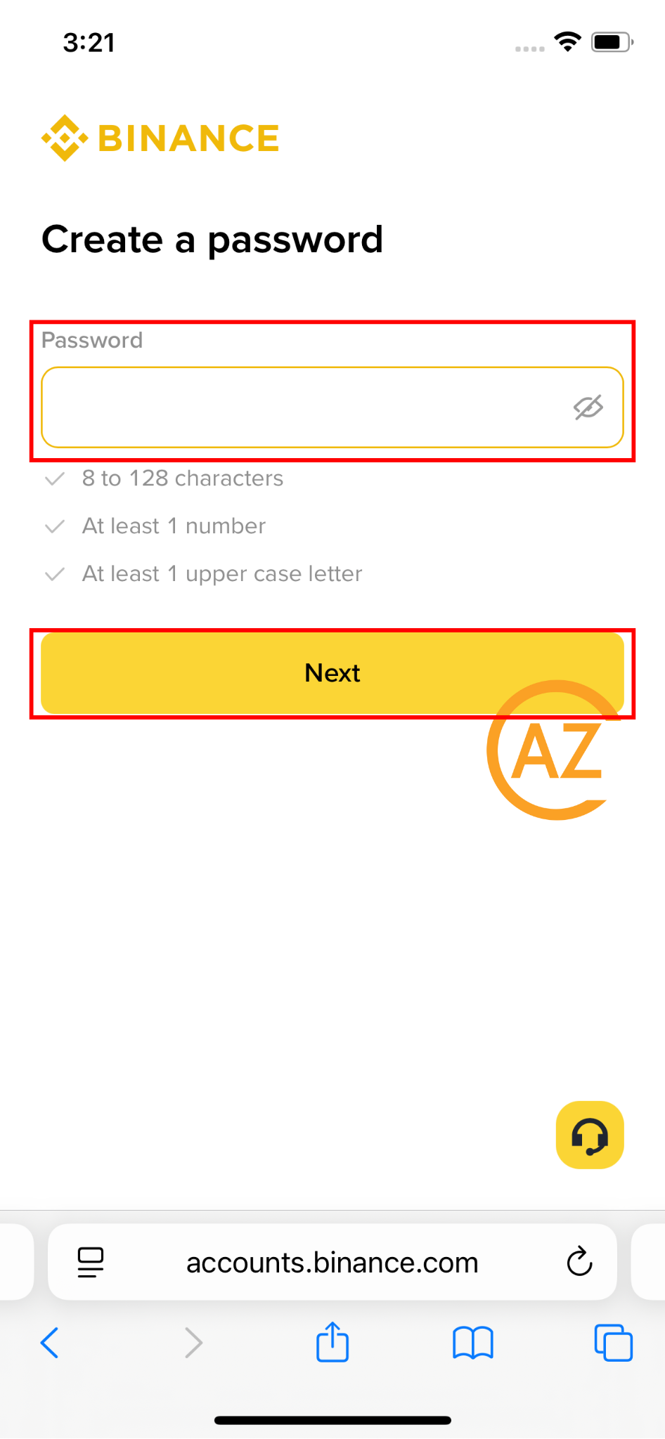 Set Password