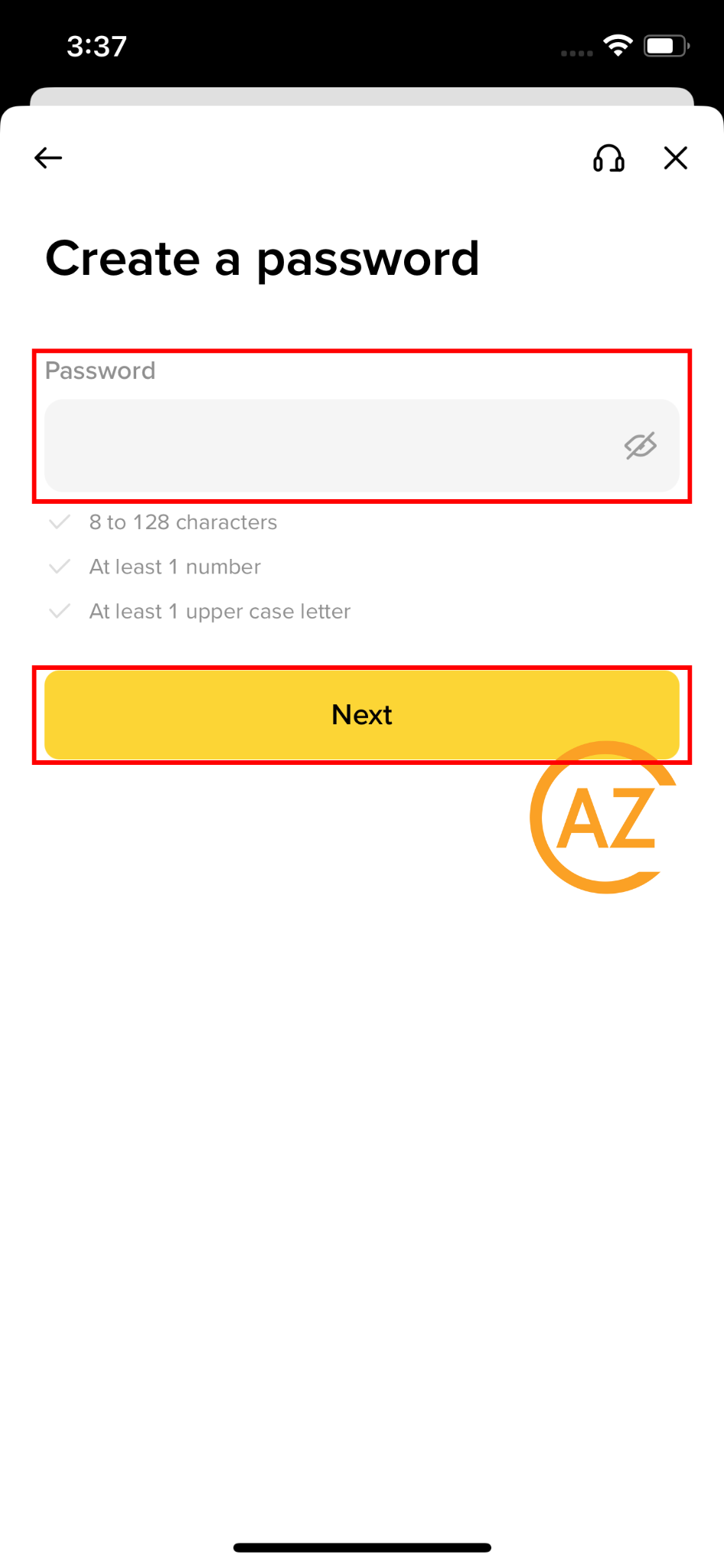 Set Password