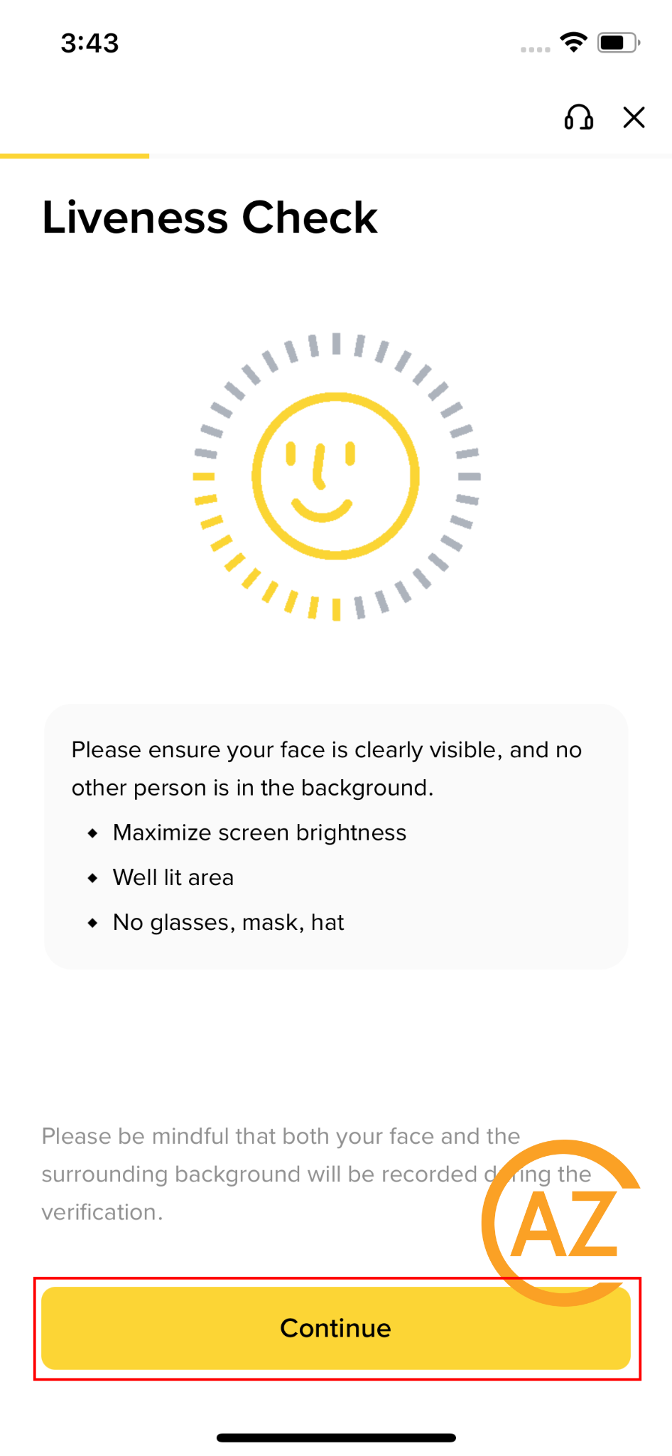 Real person verification