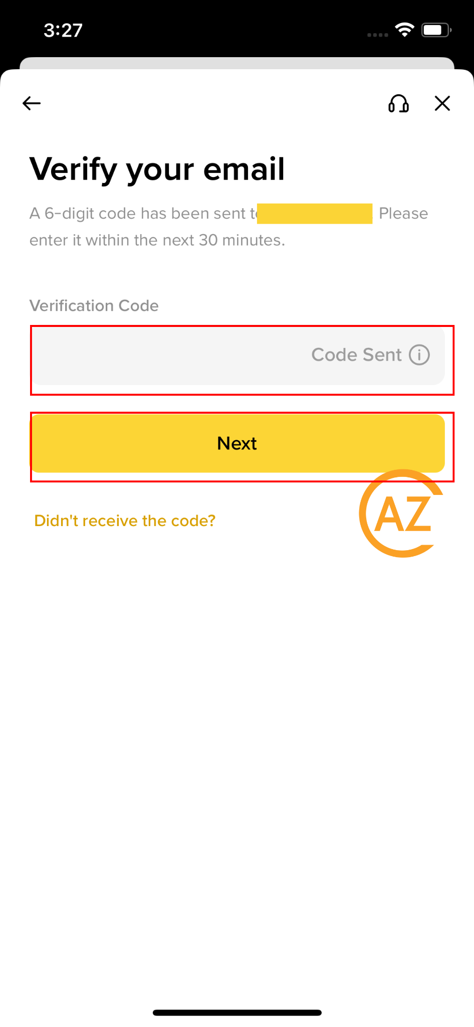Verify email