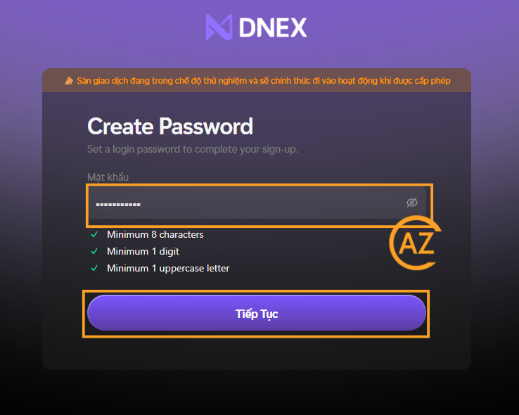 Set Password