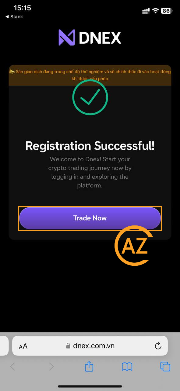 Complete create account