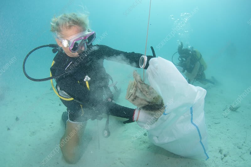 Coral Quests rewards such as eco-friendly dive bags, caps, towels, and bags