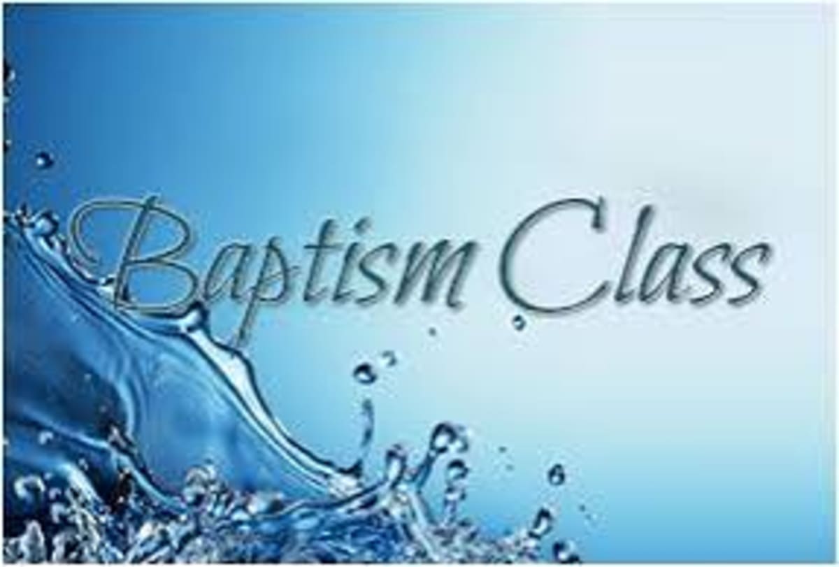 New Believers / Baptismal Class