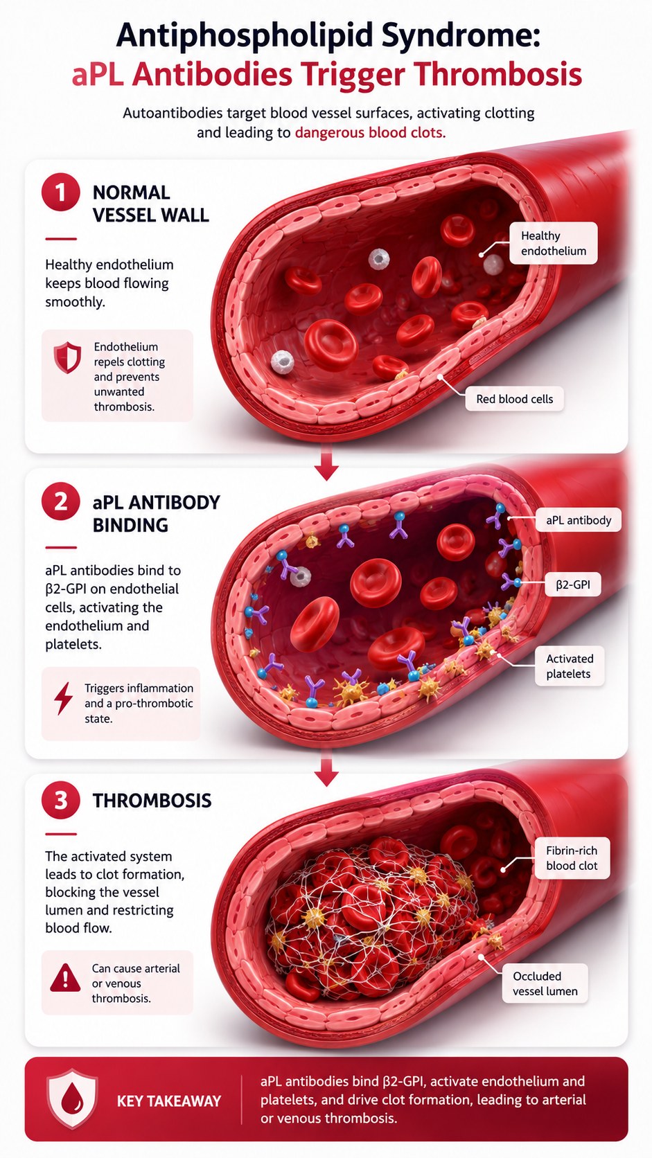 Illustration: the immune mechanism of Antiphospholipid Syndrome